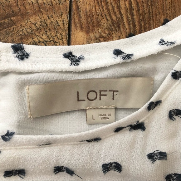 LOFT Sleeveless Tops L - Picture 3 of 6